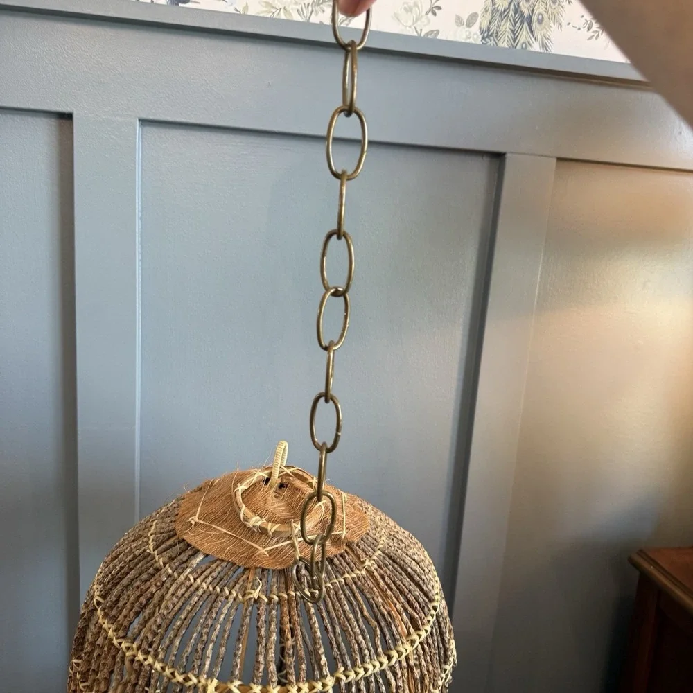Vintage Twig Art Birdcage Hanging Decorative Rustic Handmade 17